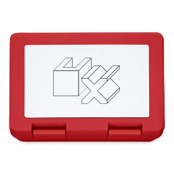 UX UI Designer Job | IT Programmer Gift - Lunchbox - red - Front