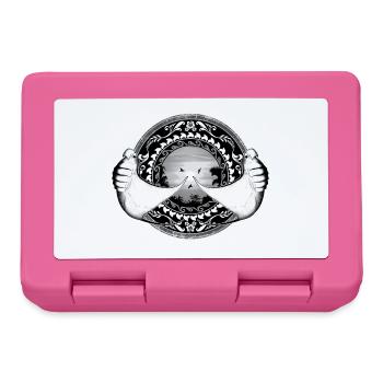 Mantarochen Hawaiianisch - Brotdose - Pink - Vorne