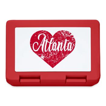 Atlanta Herz - Brotdose - Rot - Vorne