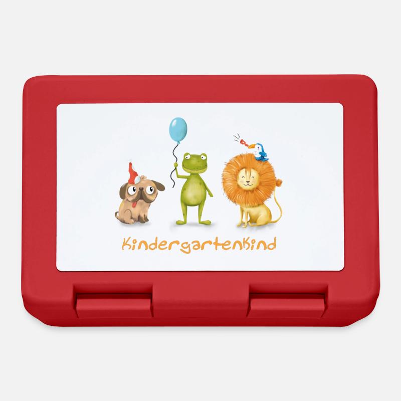 KindergartenKind - Brotdose - Rot