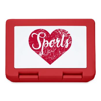 Sports Heart - Lunchbox - red - Front