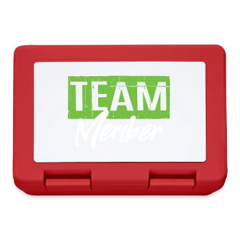 Team Member - Brotdose - Rot - Vorne