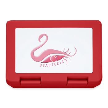 BEAUTERIA LOGO - Brotdose - Rot - Vorne