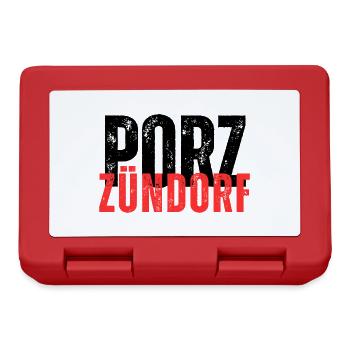 Zündorf black red - Lunchbox - red - Front
