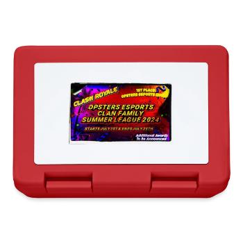 Opsters eSports Clan Family Summer League 2024 - Lunchbox - red - Front