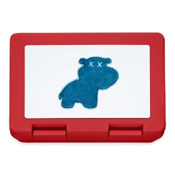 Dead hippo - Lunchbox - red - Front