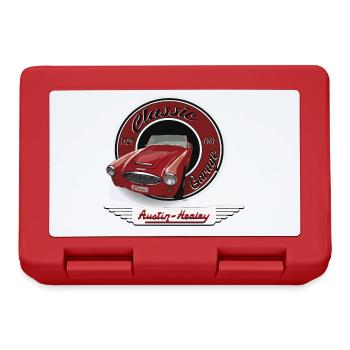 Klassisches Auto - Brotdose - Rot - Vorne