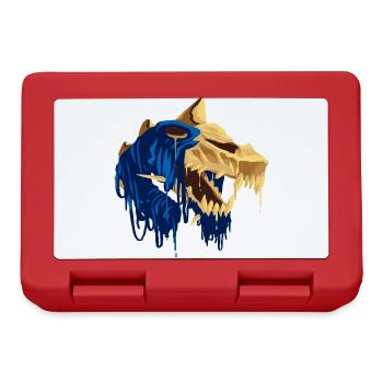 Beautiful and frightening Dracolich dinosaur - Lunchbox - red - Front