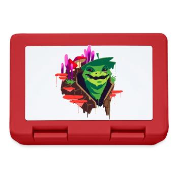 Ein Schöner Druide des Sporenkreis-Designs - Brotdose - Rot - Vorne