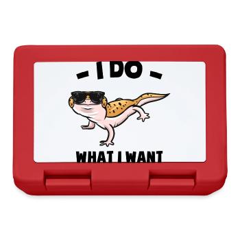 Gecko - Lunchbox - red - Front