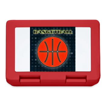 Basketball - Image - 2023 - Lunchbox - red - Front