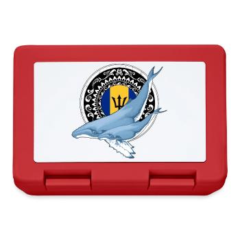 Barbados Humpback Whales - Lunchbox - red - Front