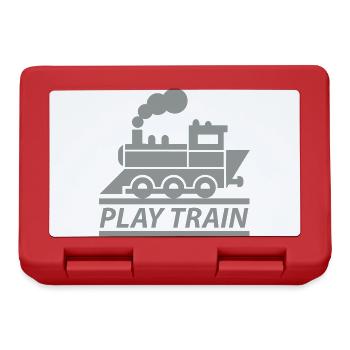 PLAY TRAIN - Brotdose - Rot - Vorne