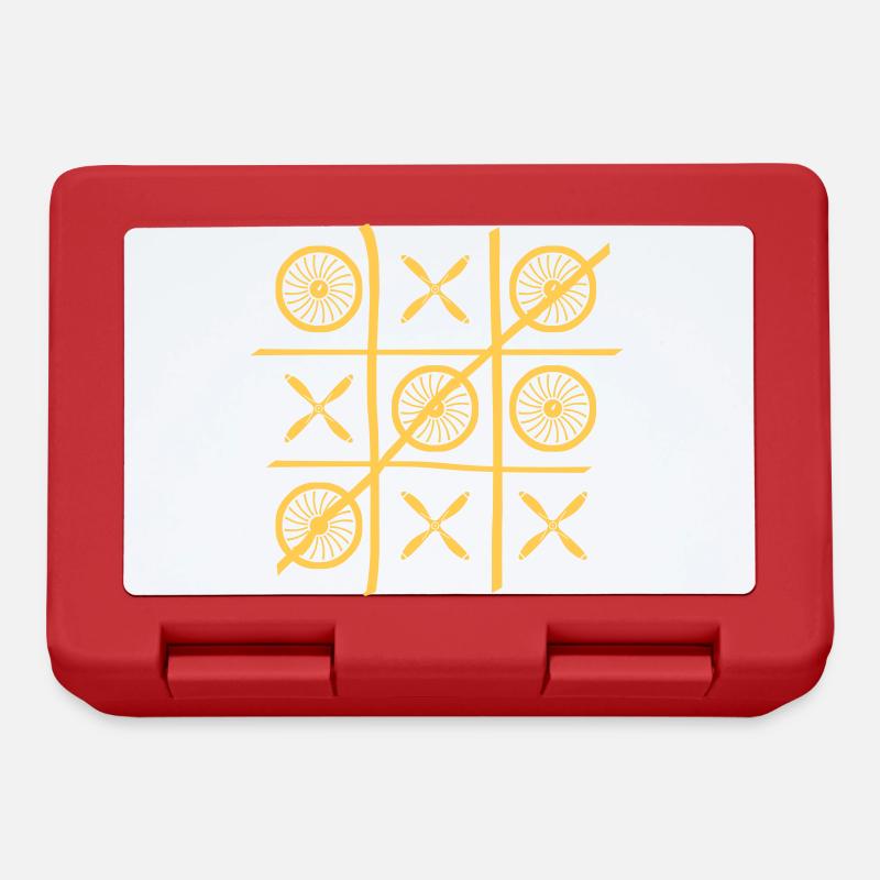 TicTacToe - Lunchbox - red