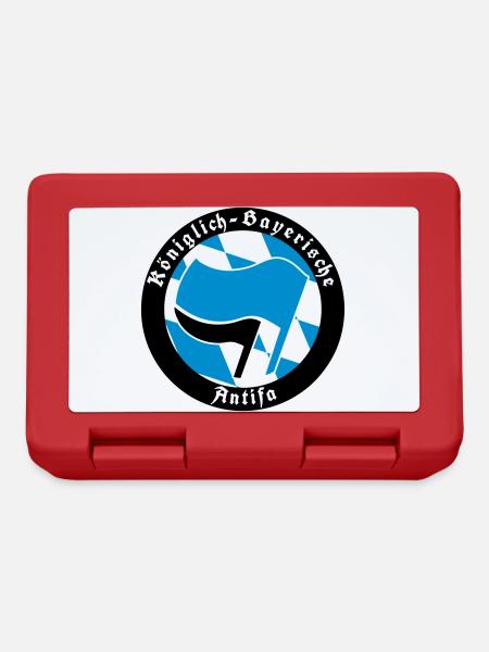 Königlich Bayerische Antifa - Brotdose - Rot