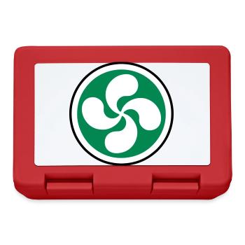 Croix du Pays Basque - Boîte à goûter - rouge - Devant