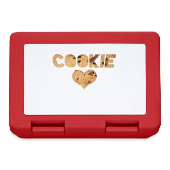 cookie liebe - Brotdose - Rot - Vorne
