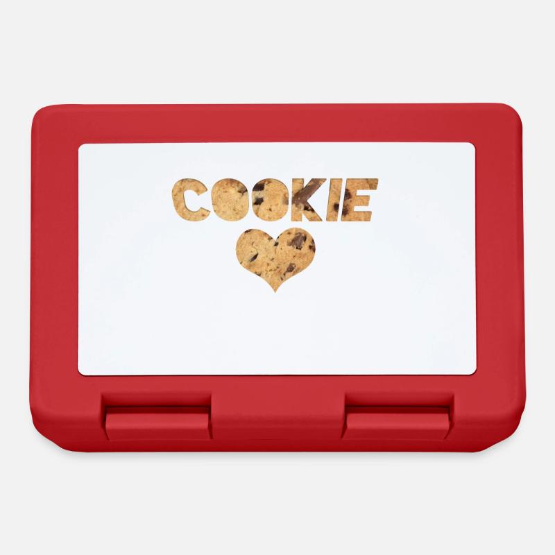 cookie liebe - Brotdose - Rot