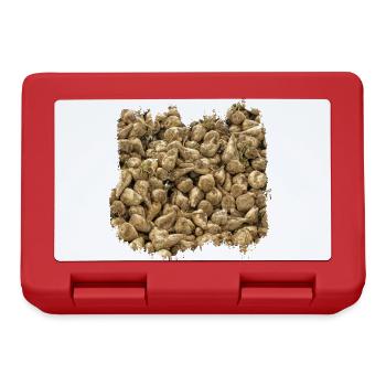 Sugar beet is a crop - Lunchbox - red - Front