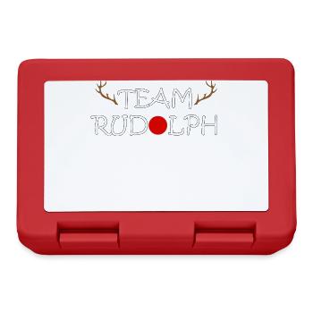Team Rudolph - Brotdose - Rot - Vorne