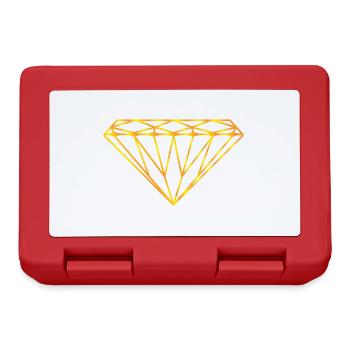 Diamond - Lunchbox - red - Front