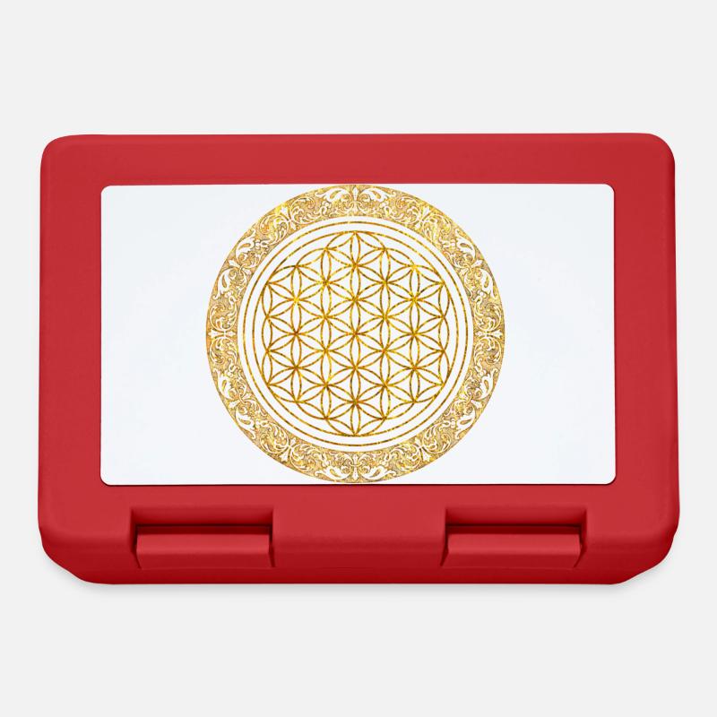 Mandala - Lunchbox - red