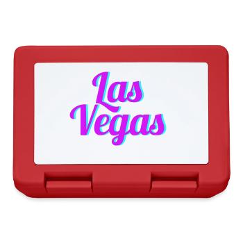 LAS VEGAS - Boîte à goûter - rouge - Devant