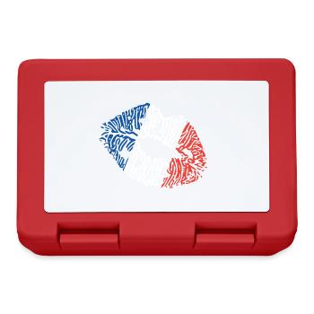 Baiser de France - Boîte à goûter - rouge - Devant