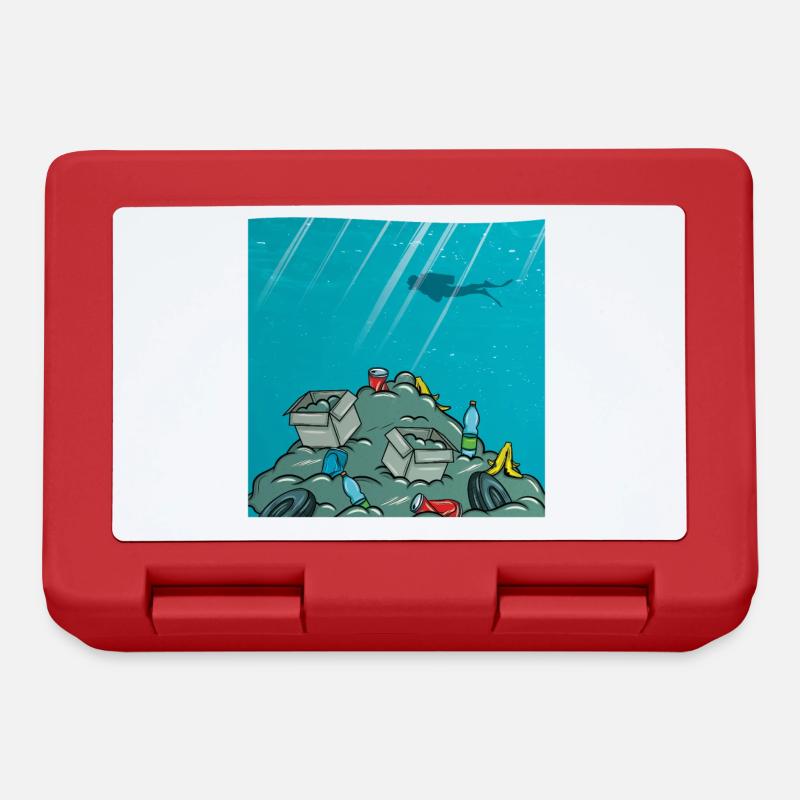 green planet - safe the ocean - Brotdose - Rot