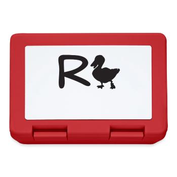 Rente. R-Ente. - Brotdose - Rot - Vorne