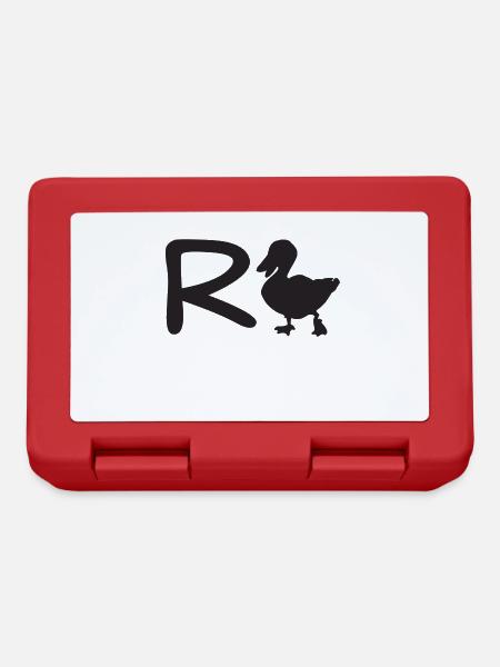 Rente. R-Ente. - Brotdose - Rot
