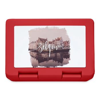 Belgium - Lunchbox - red - Front