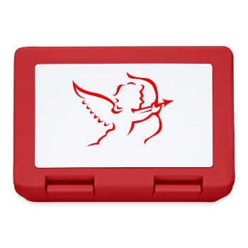 Cupidon - Boîte à goûter - rouge - Devant