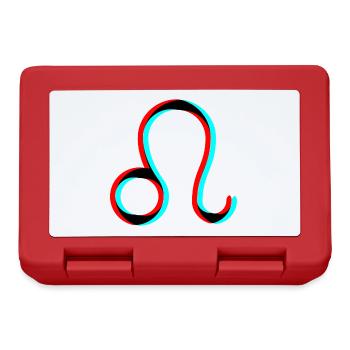 Zodiac sign Leo Leo - Lunchbox - red - Front