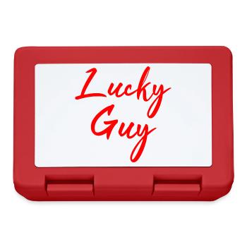 Lucky guy - Lunchbox - red - Front