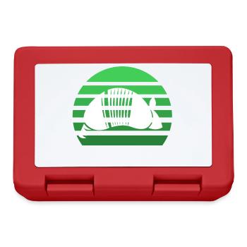 Armadillo sunset - Lunchbox - red - Front