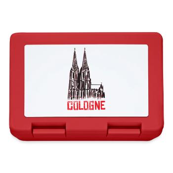 Cologne - Lunchbox - red - Front