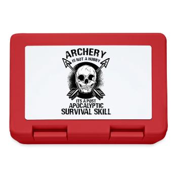 ARCHERY - Lunchbox - red - Front
