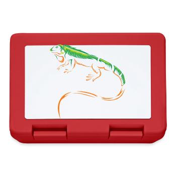 iguana - Lunchbox - red - Front