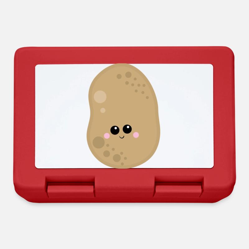 Kartoffel - Brotdose - Rot