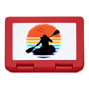 Kayak - Boîte à goûter - rouge - Devant
