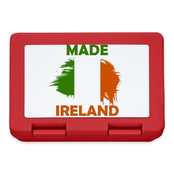 made in Ireland - Boîte à goûter - rouge - Devant