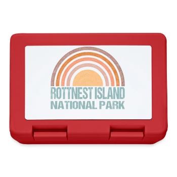 ROTTNEST ISLAND NATIONAL PARK - Lunchbox - red - Front
