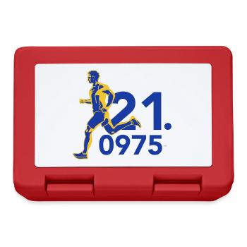 Halbmarathon 21.0975 - Brotdose - Rot - Vorne