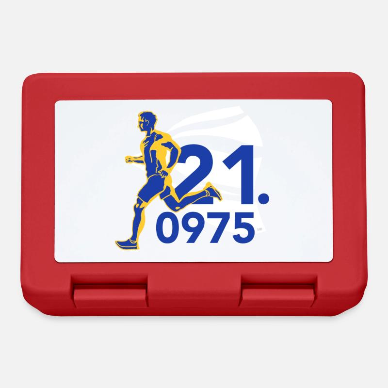 Half Marathon 21.0975 - Lunchbox - red