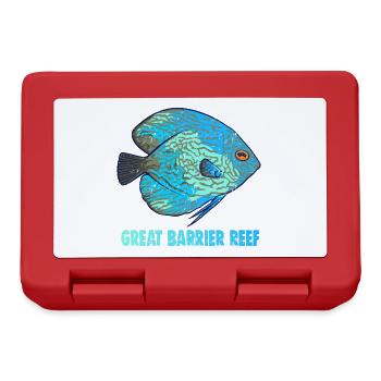 GREAT BARRIER REEF - Lunchbox - red - Front