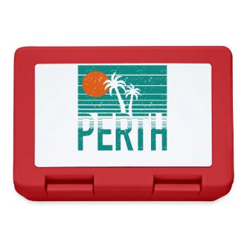 PERTH - AUSTRALIA - Brotdose - Rot - Vorne