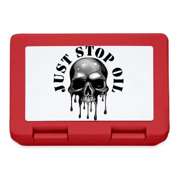 Stoppen Sie einfach das Öl - Brotdose - Rot - Vorne