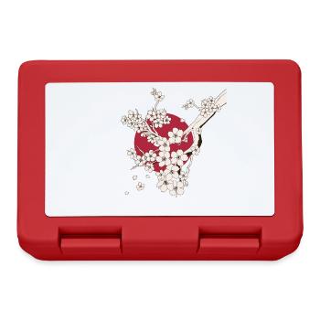 Kunst Japans - Japanische Kunst - Brotdose - Rot - Vorne