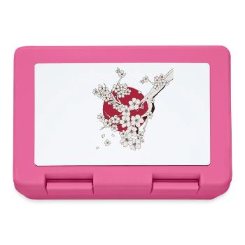 Art of Japan - Japanese Art - Lunchbox - pink - Front